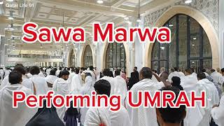 Sawa Marwa performing UMRAH Ramadan Kareem Makkah