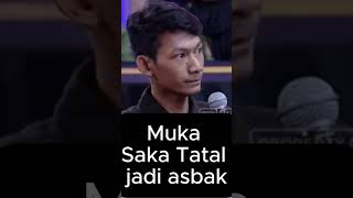 Muka Saka Tatal dibikin jadi Asbak