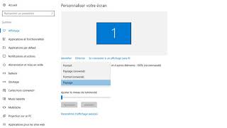 comment réorienter l'affichage de son écran pc