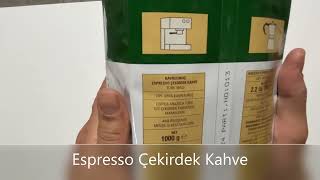 Kurukahveci Mehmet Efendi Caffe Espresso Çekirdek Kahve 1000 gr