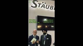 TVC Talks With  Mr. Fritz Legler and Mr. Surjit Mahajan, Staubli Sargans AG at SITEX 2024