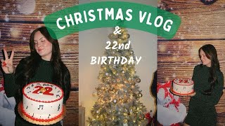 CHRISTMAS VLOG 2023: opening gifts, celebrating my birthday &  family time