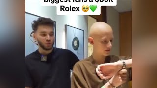 Adin Ross buys one of his biggest fans a $50k Rolex 🥲