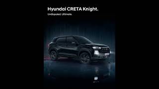 The Hyundai CRETA KNIGHT is designed to impress. ​