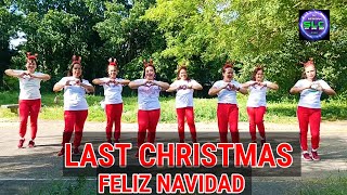 LAST CHRISTMAS x FELIZ NAVIDAD l DANCE FITNESS l SOLID LADIES CREW