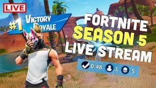 FORTNITE BATTLE ROYAL SEASON 5 ( 50V50) LIVESTREAM