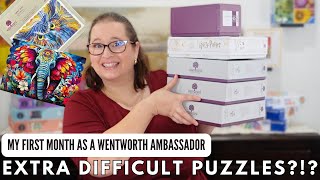 My First Month as a Wentworth Ambassador & Trying Their New Extra Difficult Puzzles!