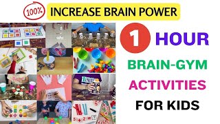 1 Hour Brain gym Activities For Kids | Brain Gym (Age 3+)