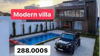 Buzovnada Super Modern Villa Satılır - Super Təmirli