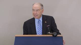 Sen. Chuck Grassley (R-IA) keynote remarks on the VRIC