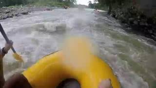 Rafting the sarapiqui river costa rica 2016