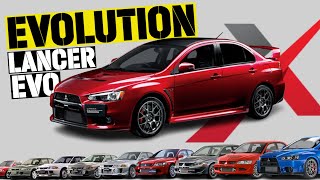 The Sound of MITSUBISHI Lancer Evo 1992-2015