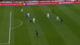 Serie A: Inter 3-0 Livorno Eto'o's First Goal (1-0)