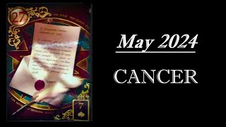 CANCER (MAY 2024)  - A MESSAGE BRINGS AN OFFER OF FINANCIAL GAIN; AND AN END TO THEIR SUFFERING...