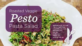 Roasted Veggie Pesto Pasta Salad Recipe | UPMC HealthBeat