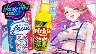 Trying weird soda flavors or... I get punished【V4Mirai | Abi Kadabura】