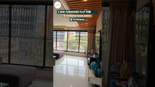 2 BHK Fully Furnished Flat For Sale in Ghoddod Road, Surat.