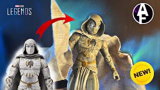 Upgrading Marvel Legends Moon Knight | New Head Sculpt and Wired Cape | ASMR | Soft Whispers, Rain..