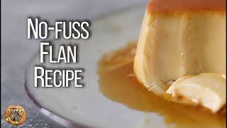 The easiest flan recipe