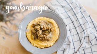 Tejszínes gombaragu polentával | Yama Kitchen