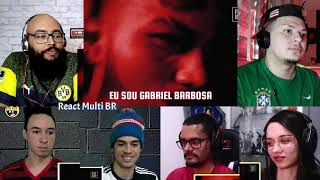 React Multi - Gabigol vs Gabriel Jesus | BATALHA DE RAP ( FutRap / FutParódias )