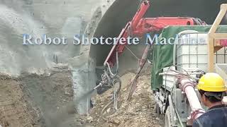 robotic shotcrete machine