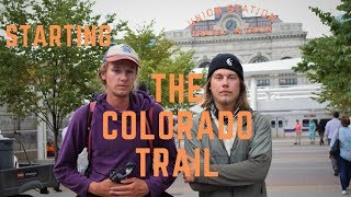 Starting the Colorado Trail