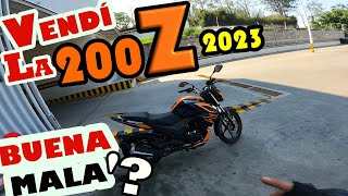 VENDÍ LA ITALIKA 200Z 2023 | ¿BUENA O MALA? VIDEO FINAL |