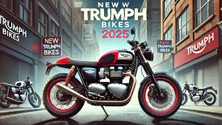 2025 Triumph Motorcycles: 7 Must-See Models Revealed!