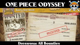 One Piece Odyssey Gameplay | Dressrosa: All Bounties