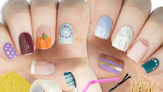 Cute Nail Art 2021 💅🏻 Easy & Fun Nail Art Designs Using HOUSEHOLD ITEMS!