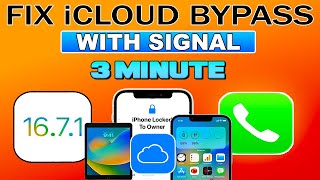 📱😍 (2023) Fix iCloud Bypass on iPhone/iPad Activation Lock iOS 16.7.2/15.8 with Signal/Sim/Network