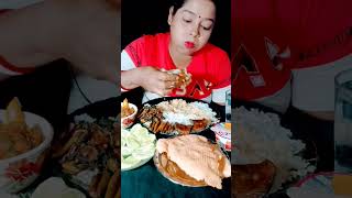 rice fish short #eating #viral #asmr #like #youtubeshorts #asmrfood #funnyshorts #comedy  #mukbang