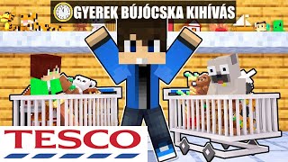 TESCO GYEREK BÚJÓCSKA KIHÍVÁS A MINECRAFTBAN!