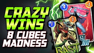 EXPLOSIVE Wins (8 Cubes) with Mr Negative, Bast & Friends | MARVEL Snap