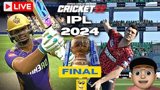 IPL 2024 FINAL KKR VS SRH MATCH T20 Match - Cricket 24 Live Gameplay- Y'z GamerZ