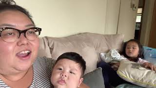 Vlog-46 My mama visit me and baby siting Suabzoo and Toulue