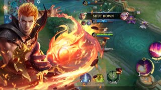 Unleashing the Fiery Fury: Valir's Dominant Gameplay in Mobile Legends