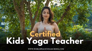 KIDS YOGA TEACHER TRAINING! | My yoga experience at World Peace Yoga School