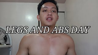 LEGS and ABS DAY VLOG | Dominant Dioren