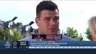 Connor Williams and his family on his journey to draft | 2018 NFL Draft