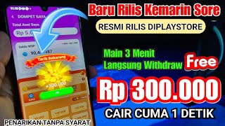 MAIN 3 MENIT 300 RIBU! APLIKASI GAME PENGHASIL SALDO DANA TERCEPAT (2024) TERBUKTI MEMBAYAR