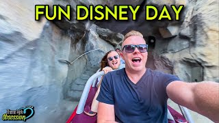 Enjoying A Fun Disney Day With Friends! No Agenda Disneyland Resort Vlog