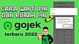 CARA GANTI PIN GOPAY 2022|TUTORIAL GANTI PIN GOPAY|CARA CEPAT GANTI PIN DI GOPAY