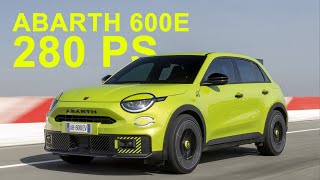 Abarth 600e - Bis zu 280 PS für den Elektrosportwagen-Crossover