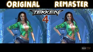 Tekken 4 - ORIGINAL vs REMASTER - Comparison