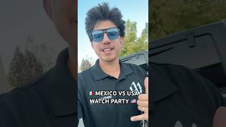 FOLLOW  @SPIKEHYPE TO WATCH MÉXICO VS USA PARTY! 🇲🇽🇺🇸 #mexico #usa #soccer #football #vamos