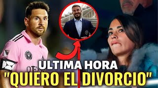 💥"ERES LA PEOR" LIONEL MESSI EXPLOTA CONTRA ANTONELLA TRAS CONFIRMARSE LOS RUMORES CON DAVID BECKHAM