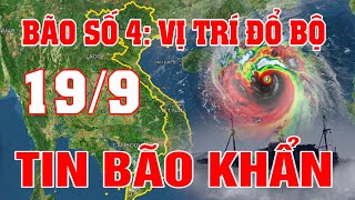 Dự báo thời tiết hôm nay và ngày mai 19/9/2024 | Dự báo thời tiết trong 3 ngày tới