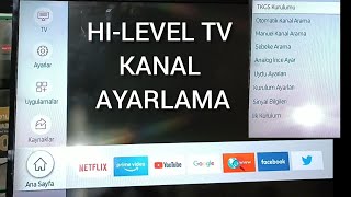 HI-LEVEL KANAL AYARLAMA